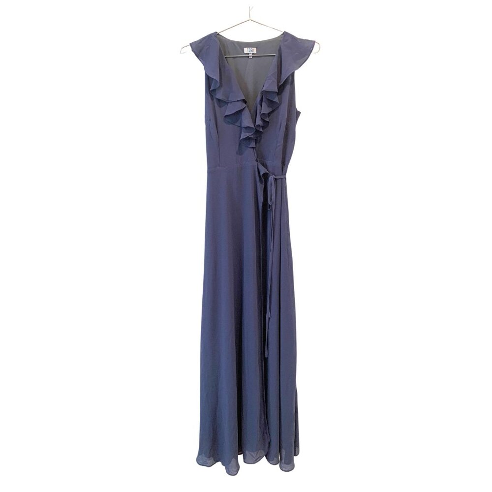 Ruffle Maxi Dress in Size Small